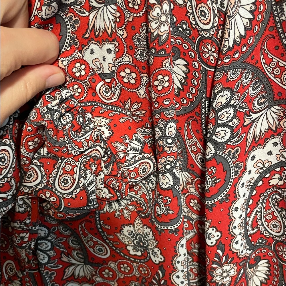Loft Patterned Blouse - image 4